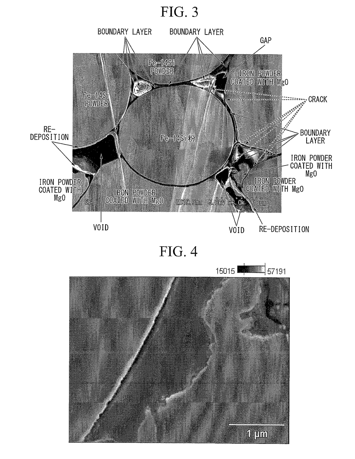 Composite soft magnetic material having low magnetic strain and high magnetic flux density, method for producing same, and electromagnetic circuit component