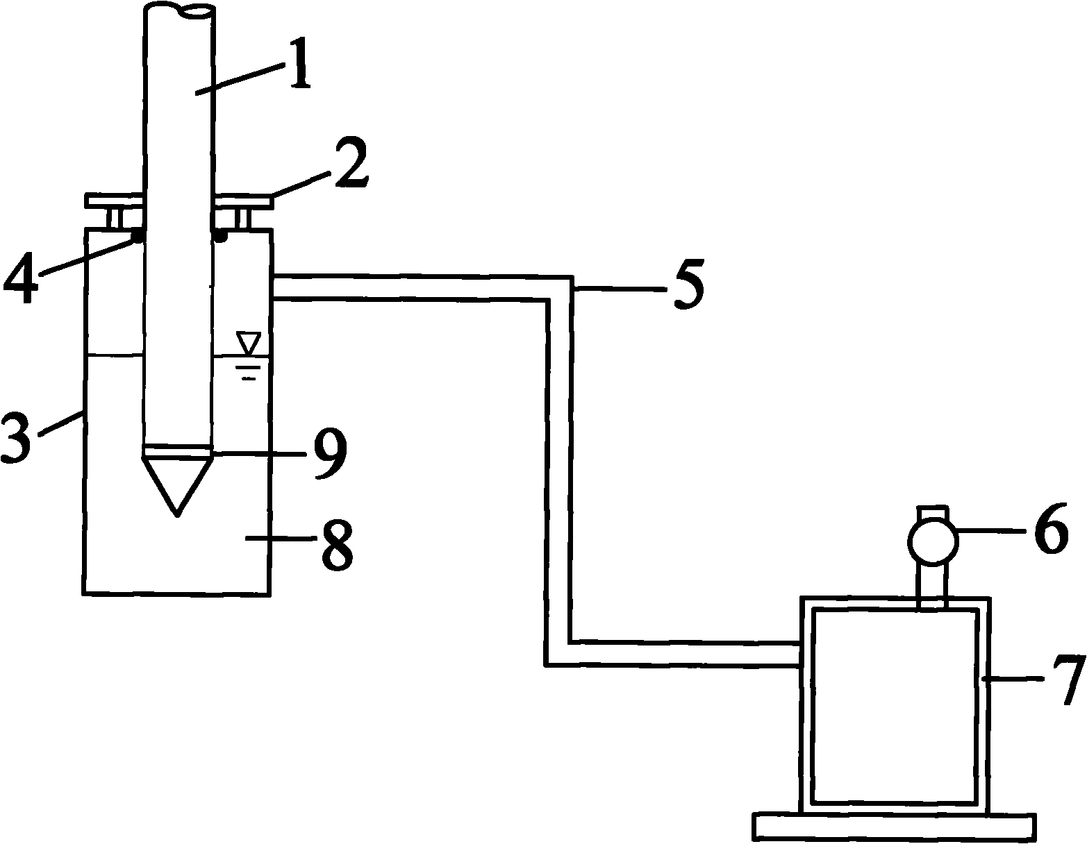 Saturation device for piezocone penetration field probe and filter ring thereof