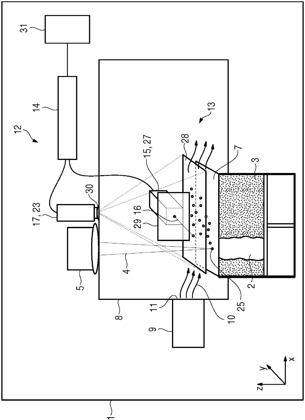 Apparatus for additevely manufacturing three-dimensional objects