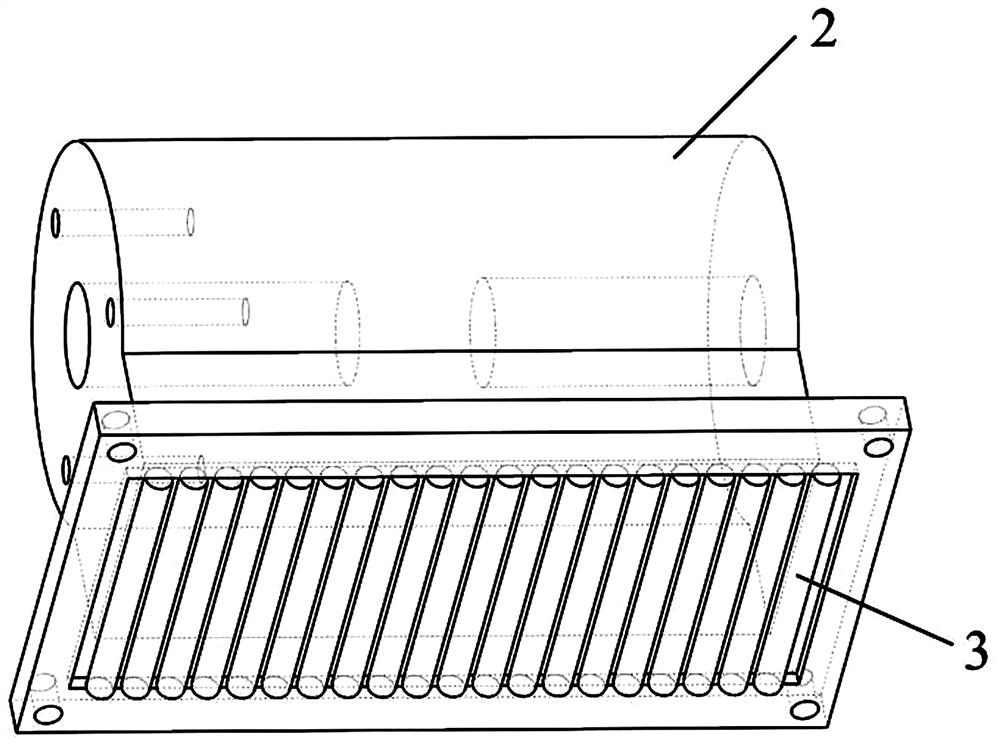 Separate Hopkinson rod tension/compression-torsion dynamic compound loading device and operation method