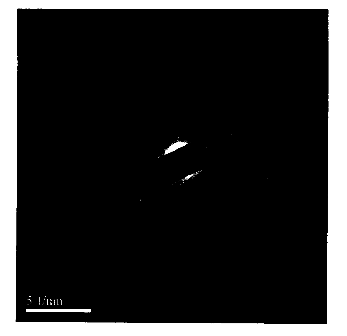 Water phase preparation method for chain platinum nanosphere by taking octreotide acetate as template