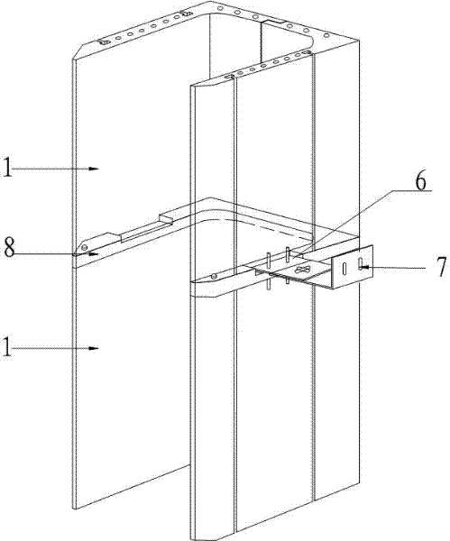 Profiled argil board groove as well as construction and installation method thereof