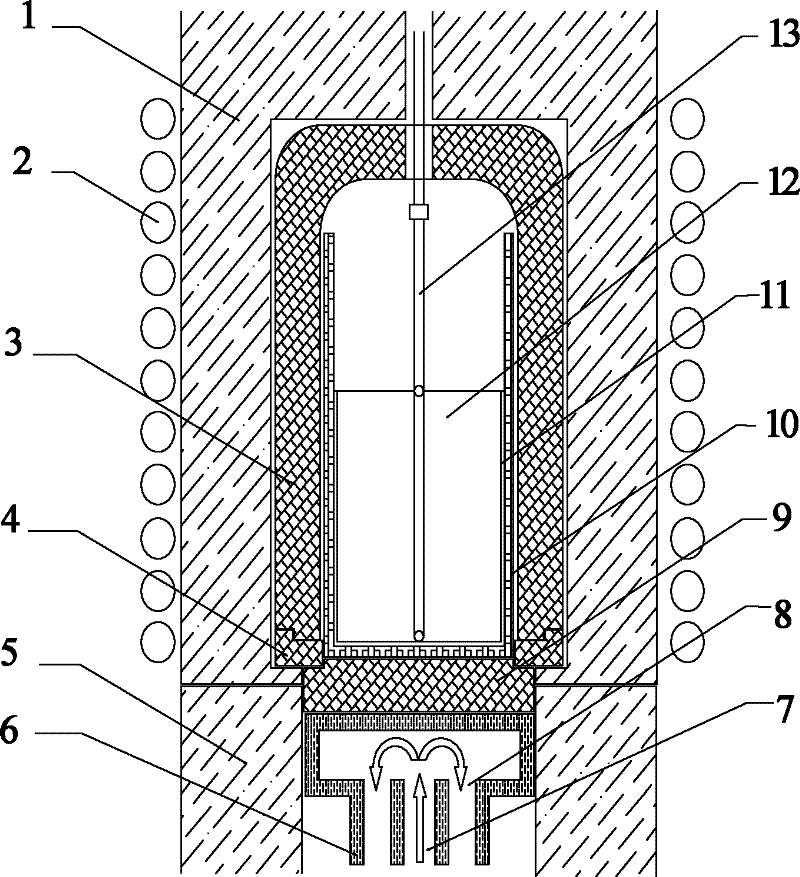 Zinc electrolyzing and recycling device and processing method