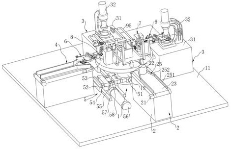 Forging and pressing device for metallurgical casting