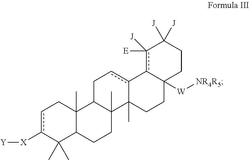 C-3 alkyl and alkenyl modified betulinic acid derivatives