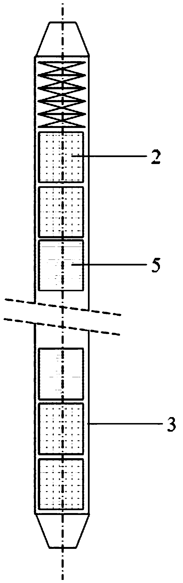 Multi-type core block mixed loading metal cooling reactor and management method