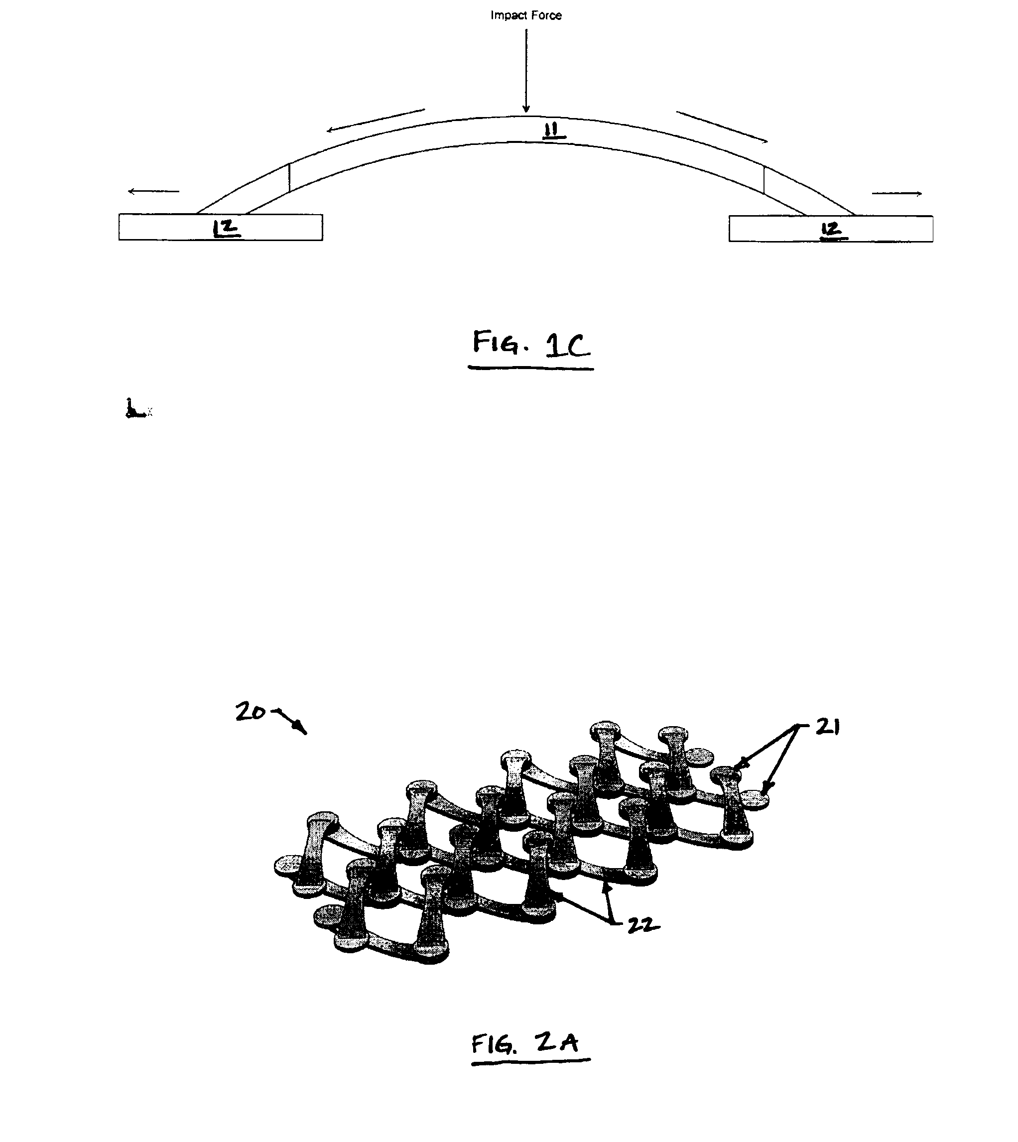 Impact Deflection, Absorption and Sensing Device and System