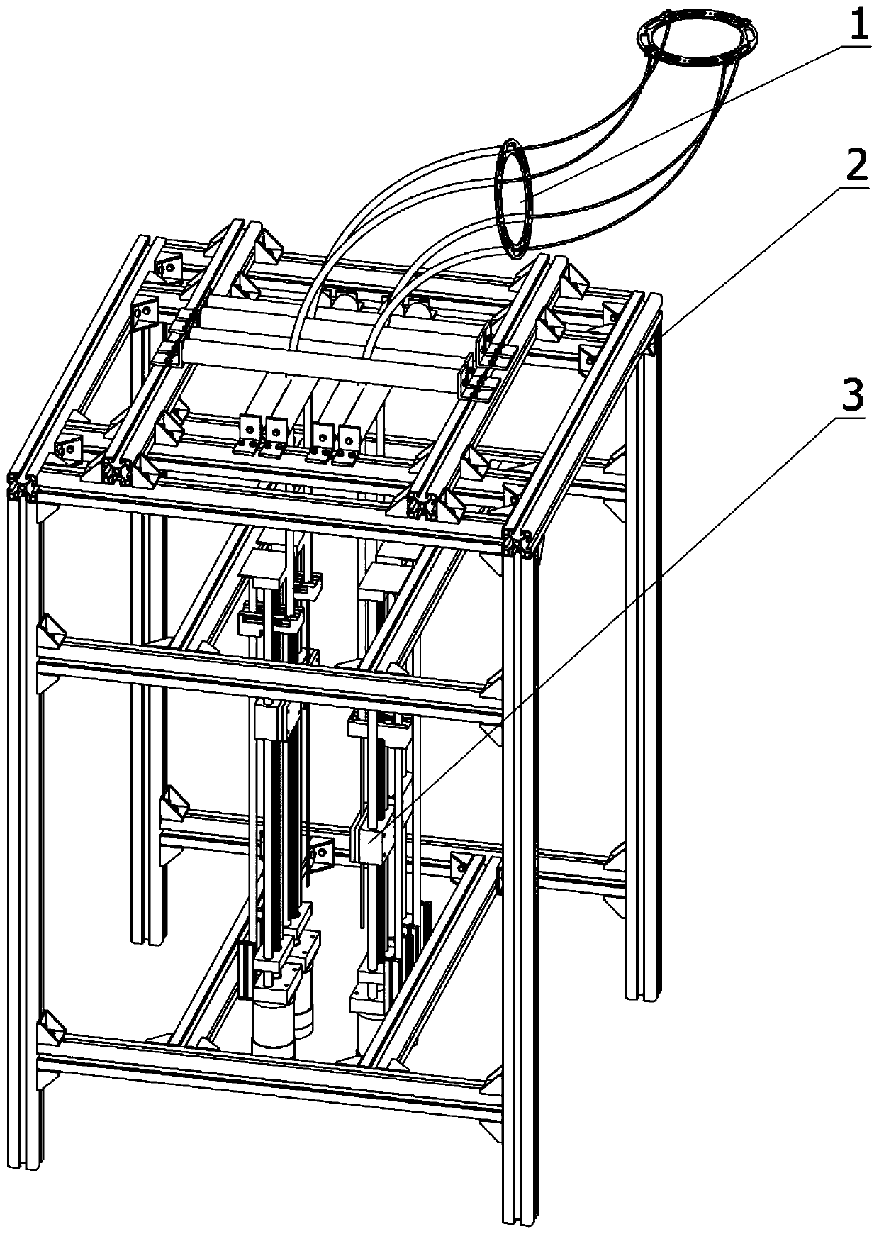 A sleeve-type fully flexible robotic arm driven by layers