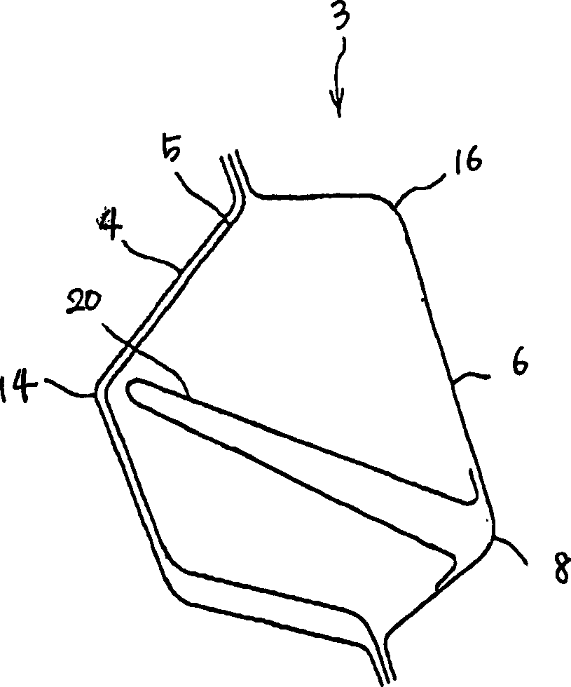 Carriage structure of car body