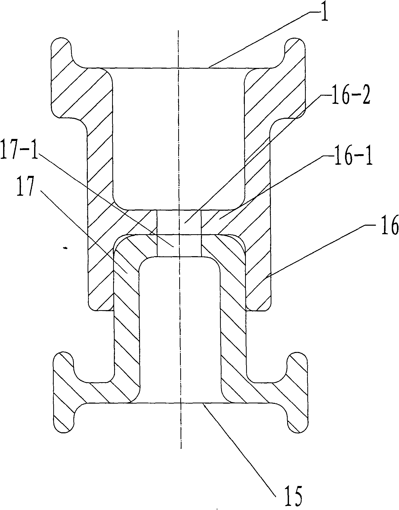 Reinforced type lead wire damping spacer