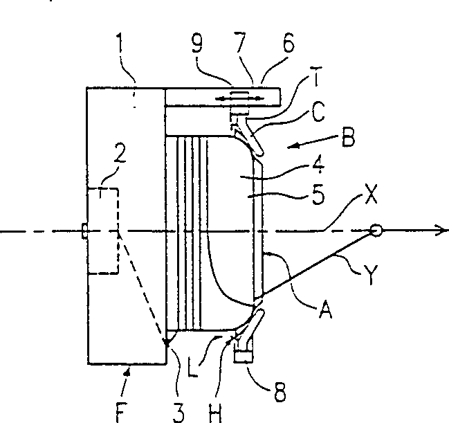 Thread delivery device and thread brake