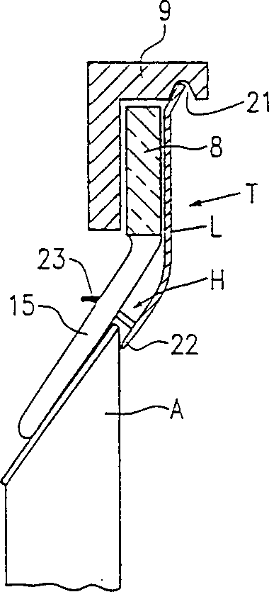 Thread delivery device and thread brake