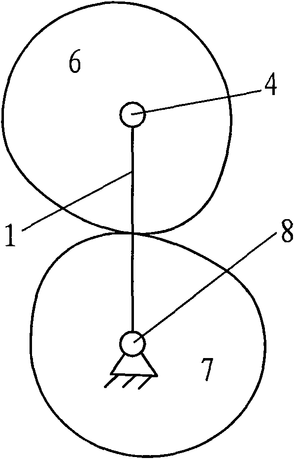 Beating-up mechanism of non-circular gear planetary gear system