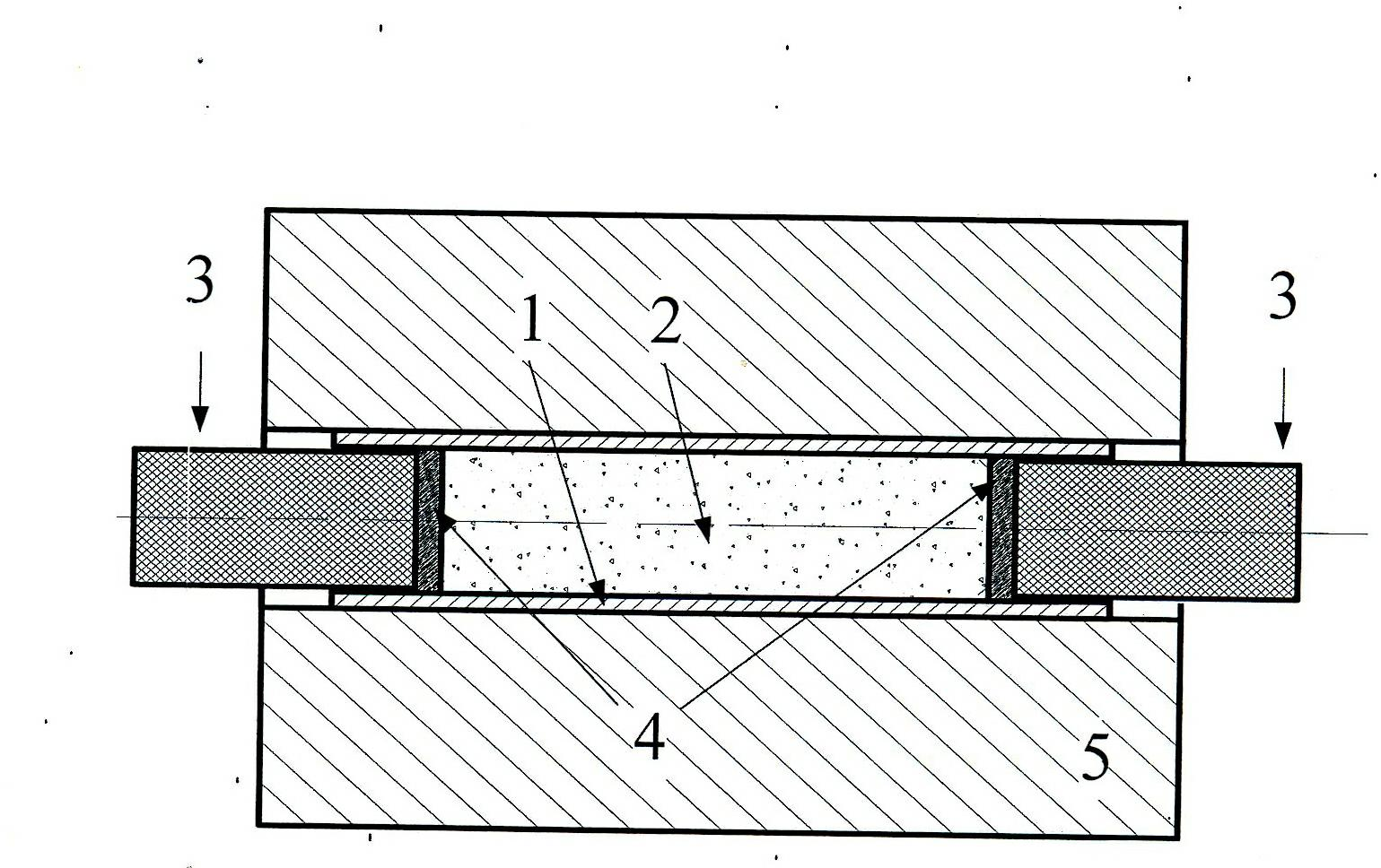 Preparation method of stainless steel/carbon steel chip core composite board