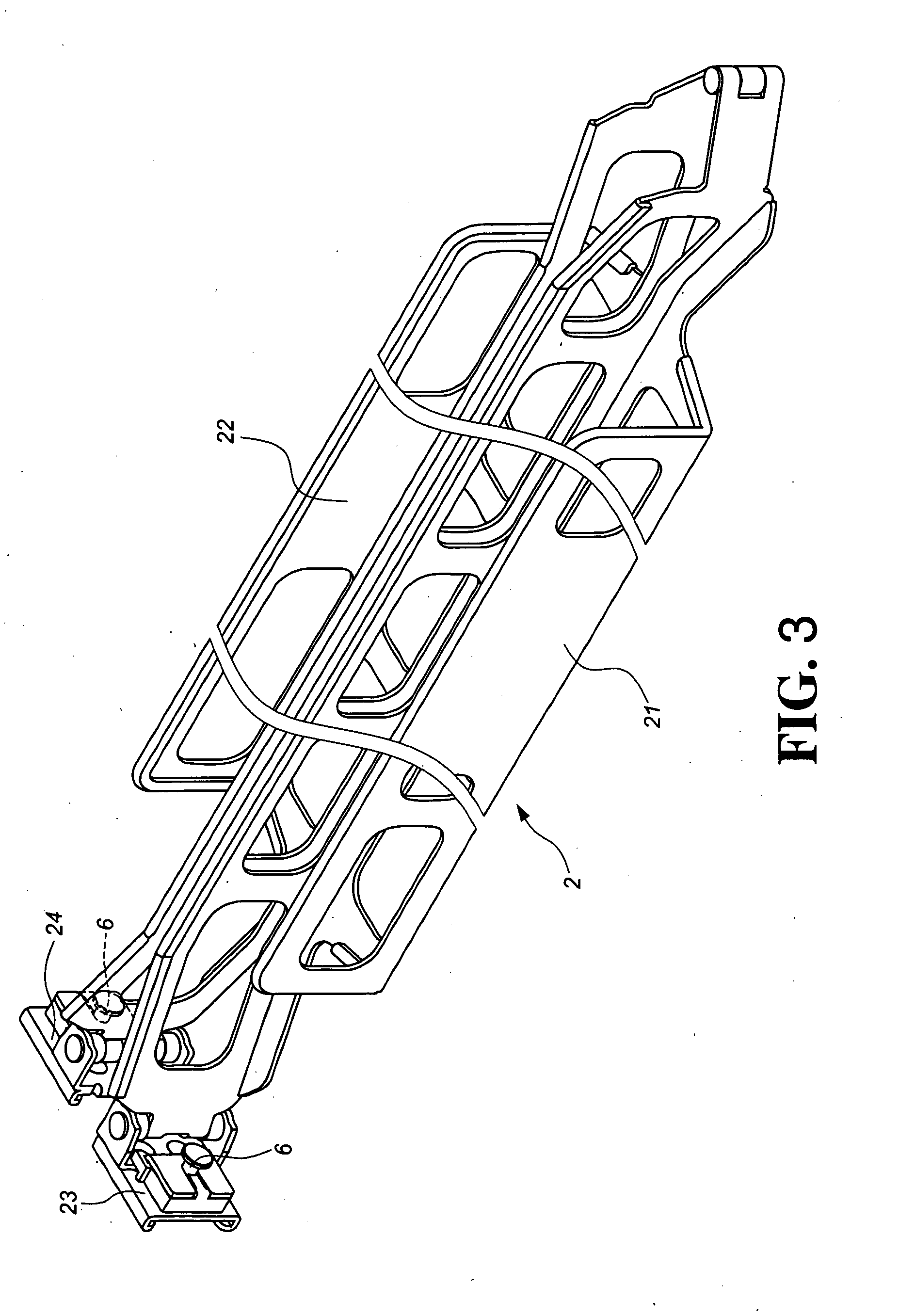 Cable management arm supporting device