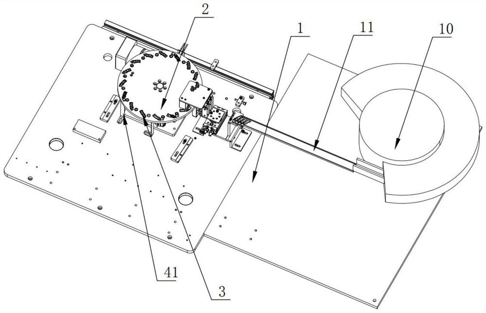 A kind of automatic base assembly equipment