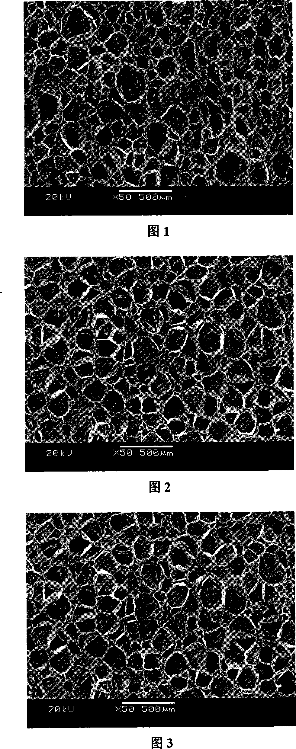 Method for increasing EVA/PE blending foaming material performance by ozone oxidization