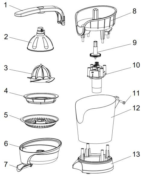 Full-automatic pomegranate juicer