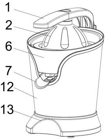 Full-automatic pomegranate juicer