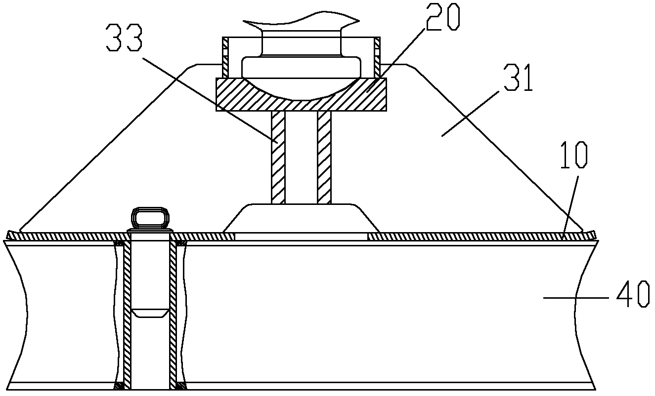 Support leg disc, support device and engineering vehicle