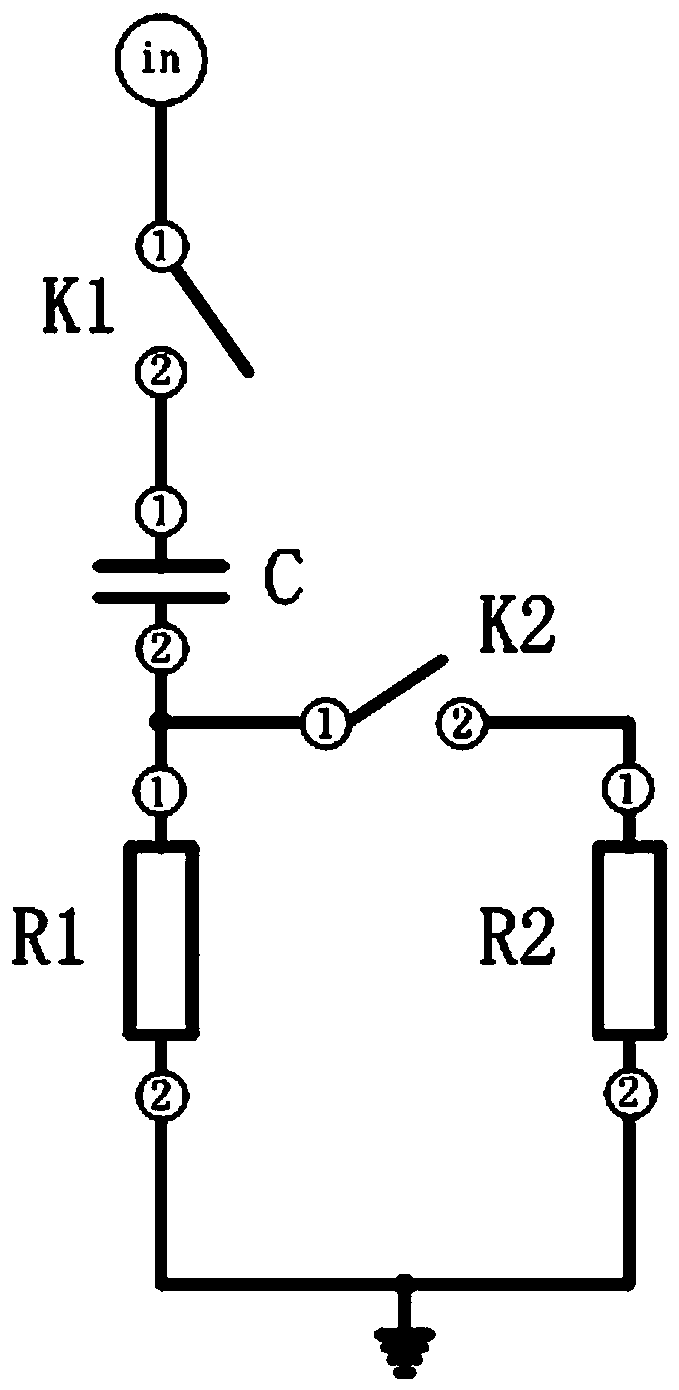 First-order high-pass filter system for high-order harmonics in traction substation