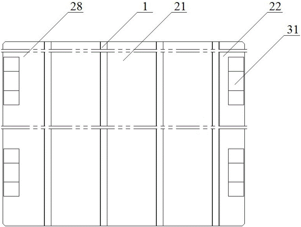 Corrugated plate assembly for dryer of ACP1000 nuclear power vapor generator