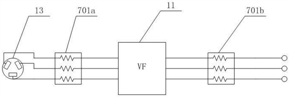 Thermal power plant electrical automation anti-electromagnetic interference control cabinet