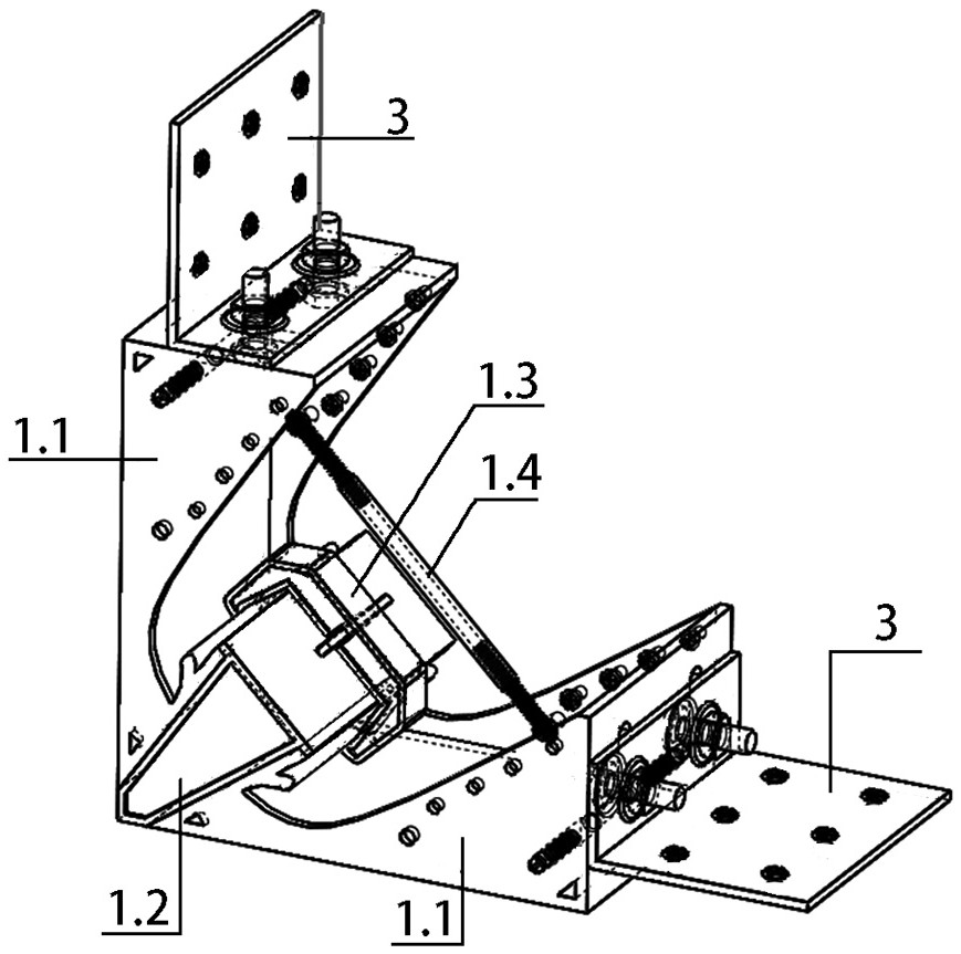 A modular self-adaptive door and window opening adjustable formwork system and its construction method