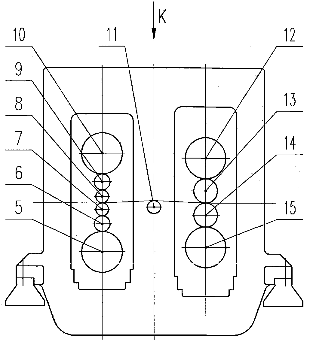 Four-roller and six-roller combined temper mill