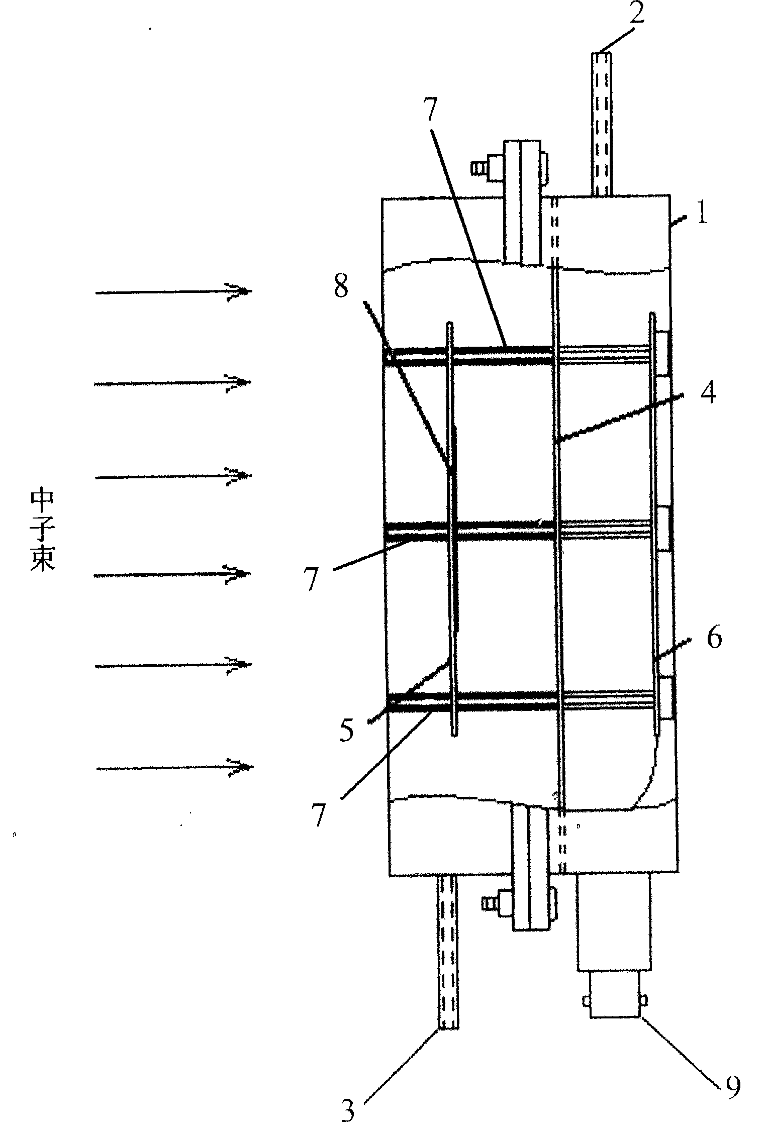 238 U fission ionization chamber for measuring 20MeV energy zone neutron fluence rate