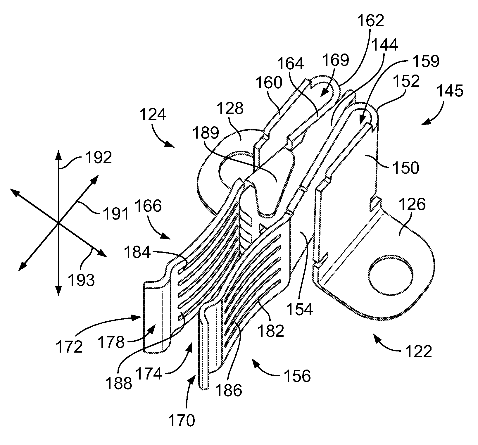 Electrical connectors having opposing electrical contacts