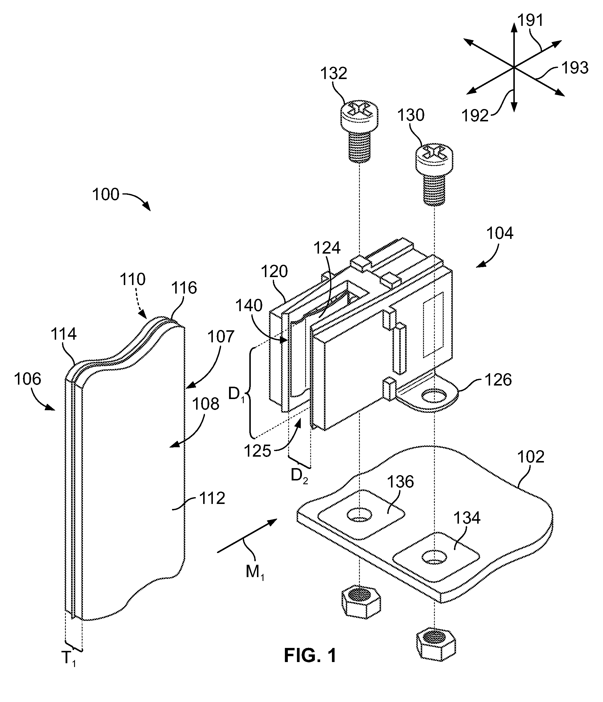 Electrical connectors having opposing electrical contacts