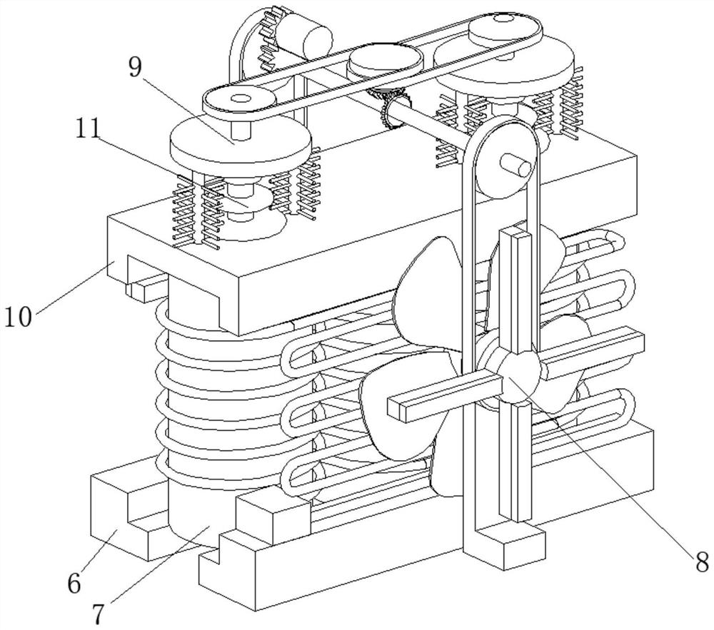 Transformer cooling device