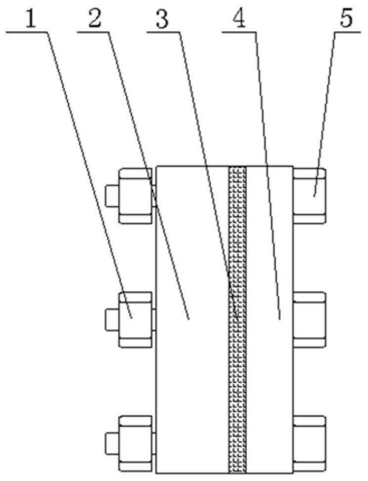 A precision connecting flange