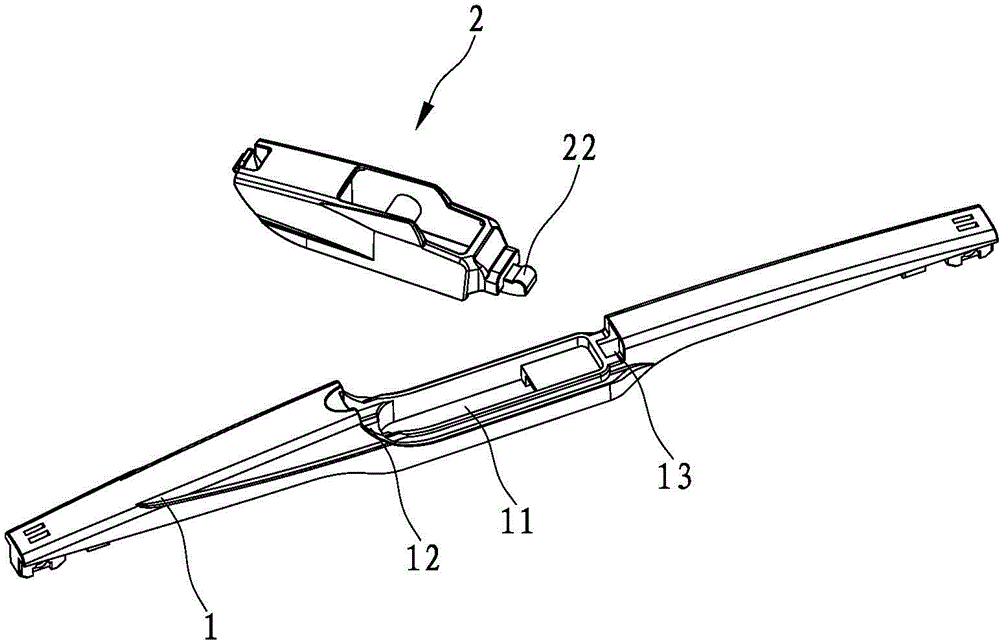 Improved structure of windshield wiper