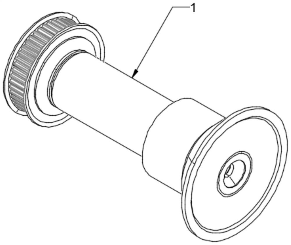 Precise spindle transmission mechanism