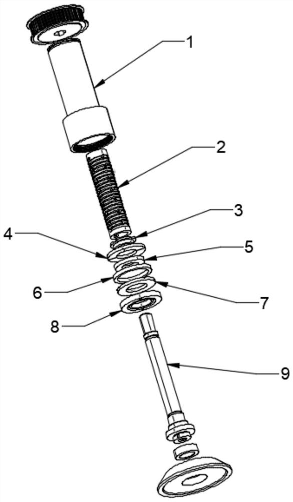 Precise spindle transmission mechanism