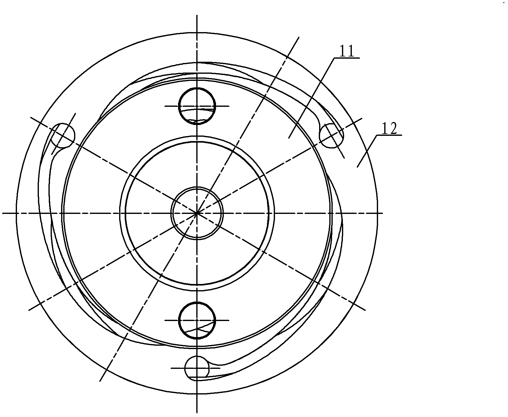 Plate spring component