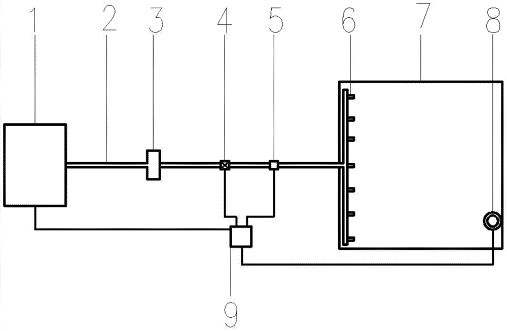 Steam fog apparatus of artificial pollution laboratory for high-voltage equipment and flow control method thereof