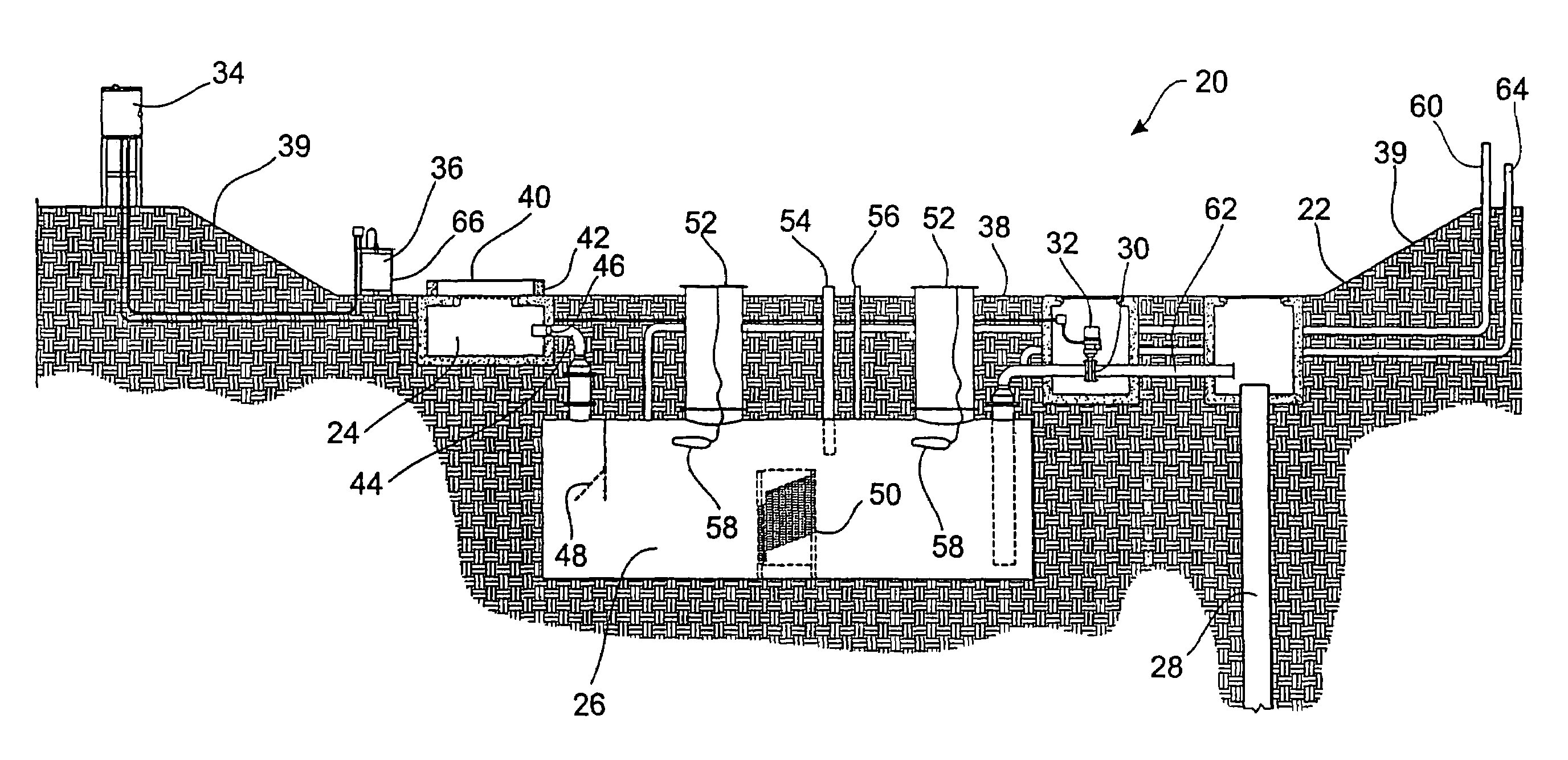 Stormwater pretreatment and disposal system and method