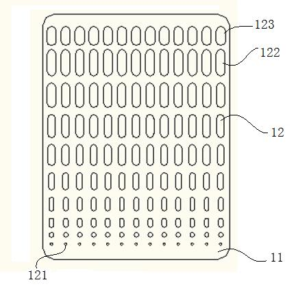 Temperature adjusting and air guiding device and battery box with same