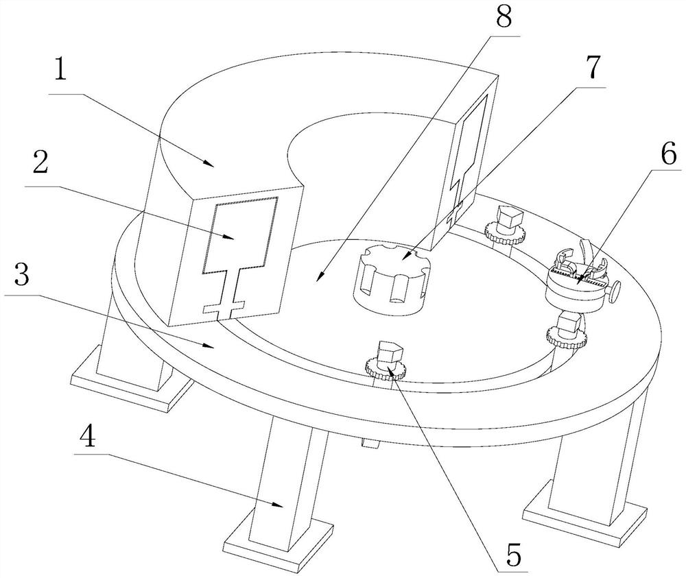 Curing device and method for 3D printing dental cast