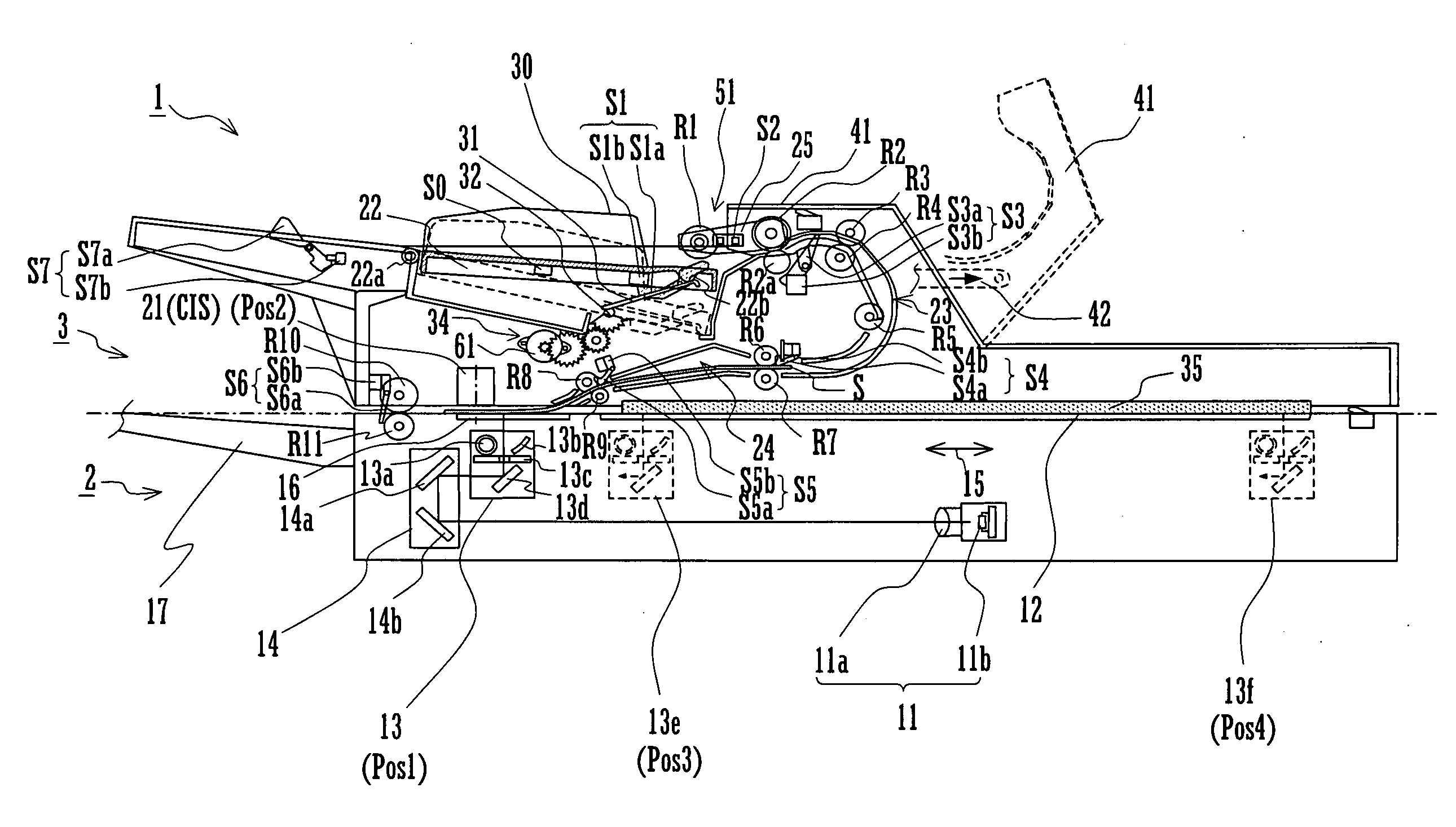 Sheet material feeding device, image reading device, and image forming device