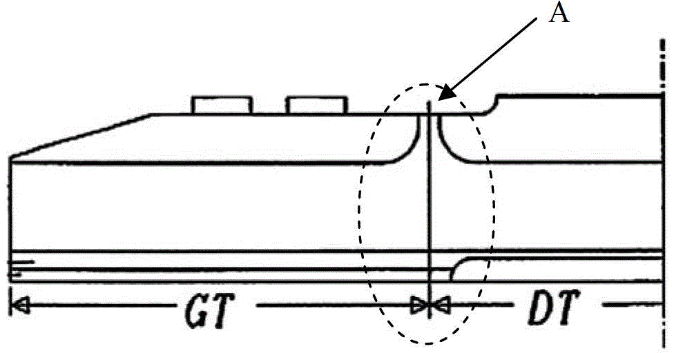 A reverse conduction integrated gate commutated thyristor