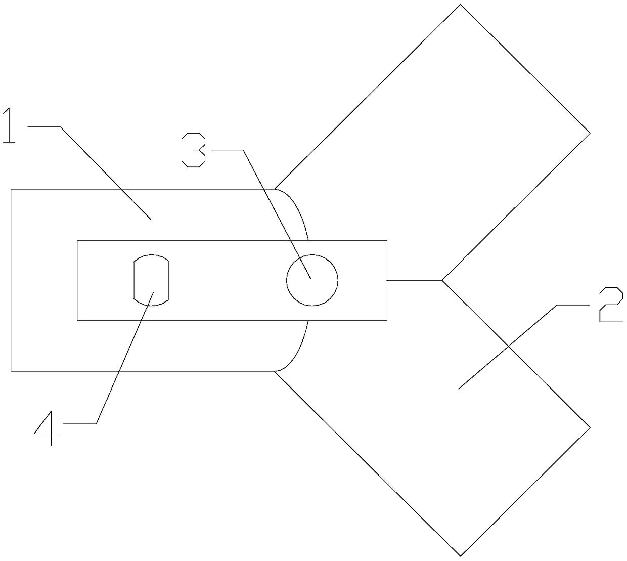 Inside and outside double-positioning tee