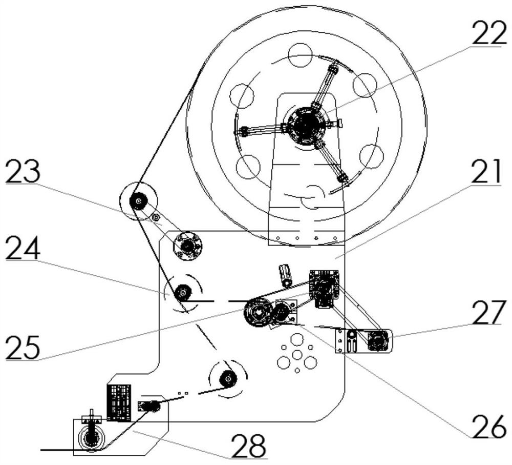 Automatic sealing strip attaching integrated equipment