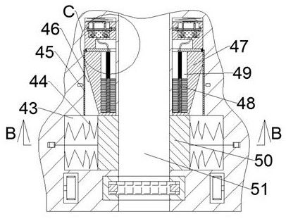 A device for maintaining dredging water conservancy gates that reduces the influence of gate slots