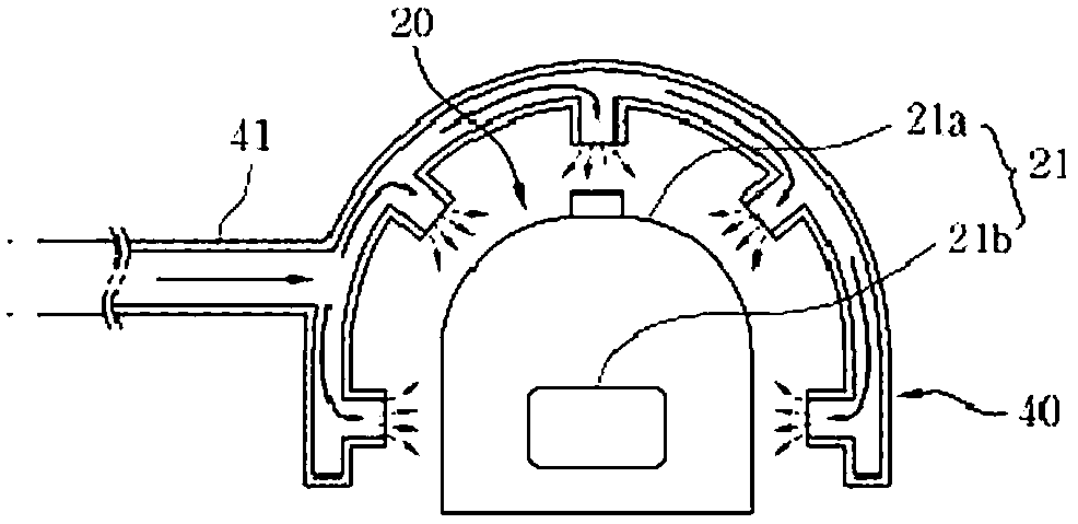 Sterilization method for nozzle assembly of bidet