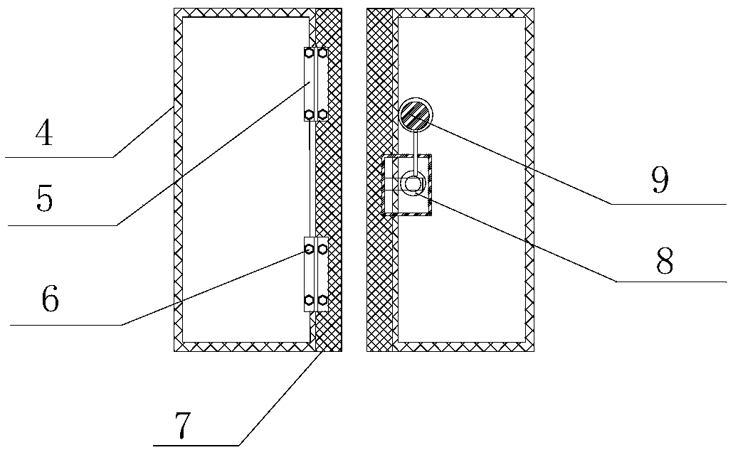 Fire extinguishing device for weak current network