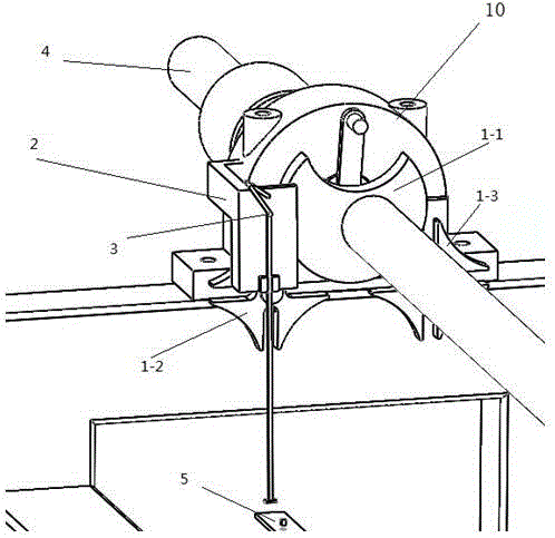 Cotton pushing device for full-automatic cotton chopping machine